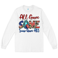 White all gave some some gave all Long Sleeve Tee - JahusDesignShop