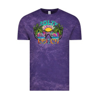 Cloud Purple salty beach Vintage Tee - SublimationCraftShop