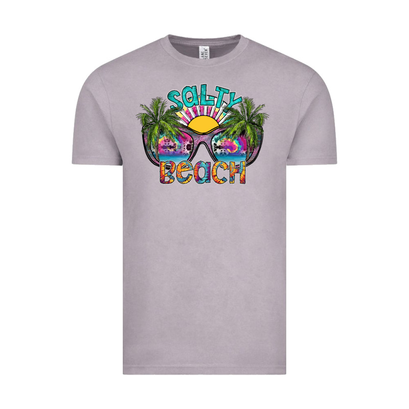 Salty Beach Vintage Tee by SublimationCraftShop | Teevron