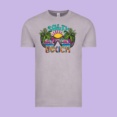 Salty Beach Vintage Tee Designed By Sublimationcraftshop