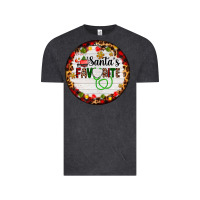 Vintage Black santa's favorite custom medical occupation Vintage Tee - AdoDesignShop