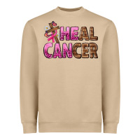 Mushroom Heal Cancer Heavyweight Sweatshirt - texasbilliewilder