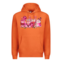 Carrot cancer coffee cups Premium Hoodie - LillyAllenDesigns