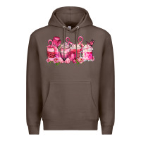 Coffee cancer coffee cups Premium Hoodie - LillyAllenDesigns