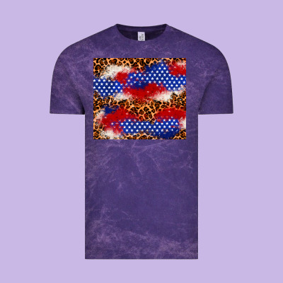 4th Of July Usa Flag Leopard 20oz Tumbler Vintage Tee Designed By Neo Western