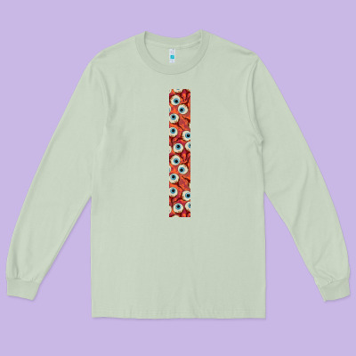 Halloween Key Fob Long Sleeve Tee Designed By Bundleandbundleshop