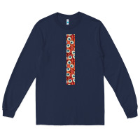 Navy Halloween Key Fob Long Sleeve Tee - BundleAndBundleShop