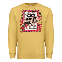 Antique Gold smutty book club admit one good girls only Premium Sweatshirt - MaliasSmallBusiness