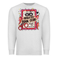 Oatmeal Heather smutty book club admit one good girls only Premium Sweatshirt - MaliasSmallBusiness