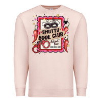 Pale Pink smutty book club admit one good girls only Premium Sweatshirt - MaliasSmallBusiness