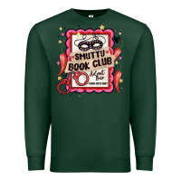 Sports Green smutty book club admit one good girls only Premium Sweatshirt - MaliasSmallBusiness