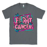 Charcoal Heather fight cancer Classic Tee - AdoDesignShop