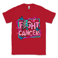 Red fight cancer Classic Tee - AdoDesignShop