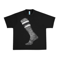 Black black sock fa element Urban Heavy Tee - FaDigitalArtStudio