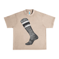 French Oak black sock fa element Urban Heavy Tee - FaDigitalArtStudio
