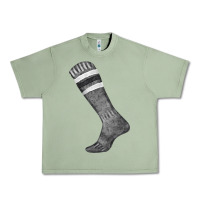 Oil Green black sock fa element Urban Heavy Tee - FaDigitalArtStudio