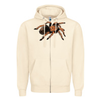 Sandshell Mexican Red Knee Tarantula Zipper Hoodie - LillyAllenDesigns