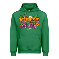 Emerald Nurse off duty Urban Hoodie - NancyCooperArtShop