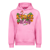 Fuchsia Pink Nurse off duty Urban Hoodie - NancyCooperArtShop