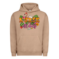 Pigment Burro Nurse off duty Urban Hoodie - NancyCooperArtShop