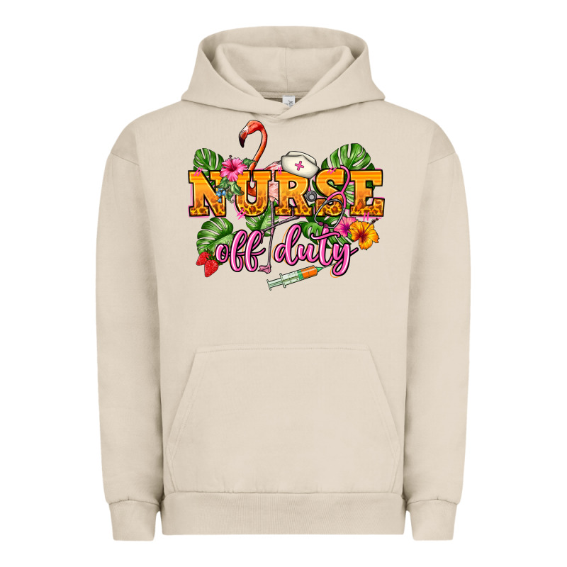 Nurse Off Duty Urban Hoodie by NancyCooperArtShop | Teevron