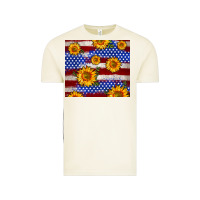 Vintage Arctic 4th of July USA flag sunflower 20oz tumbler Vintage Tee - Neo Western