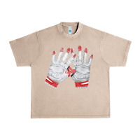 French Oak batting gloves Urban Heavy Tee - FaDigitalArtStudio