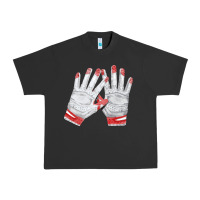 Pigment Black batting gloves Urban Heavy Tee - FaDigitalArtStudio