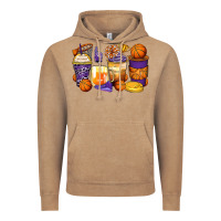 Vintage Coffee basketball coffee cups Vintage Hoodie - Zillion Design Studio