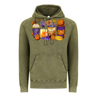 Basketball Coffee Cups Vintage Hoodie | Teevron