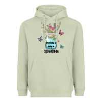 Matcha grandma preview costom name Heavyweight Hoodie - MaliasSmallBusiness