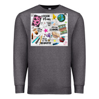 Charcoal Heather teacher always learning Premium Sweatshirt - NancyCooperArtShop