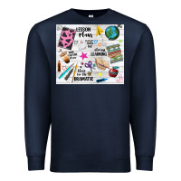 Navy teacher always learning Premium Sweatshirt - NancyCooperArtShop