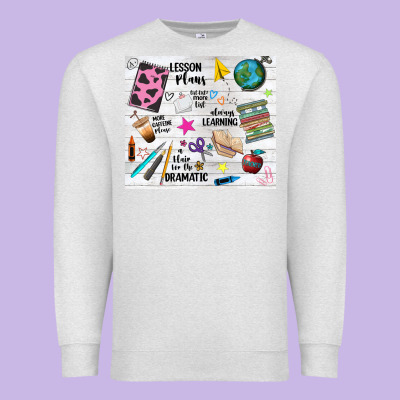 Teacher Always Learning Premium Sweatshirt Designed By Nancycooperartshop
