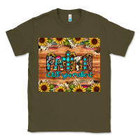 Army Green faith it till you make it Classic Tee - JahusDesignShop