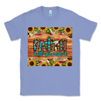 Colony Blue faith it till you make it Classic Tee - JahusDesignShop