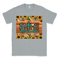 Heather Grey faith it till you make it Classic Tee - JahusDesignShop