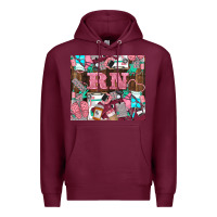 Burgundy rn Premium Hoodie - LillyAllenDesigns