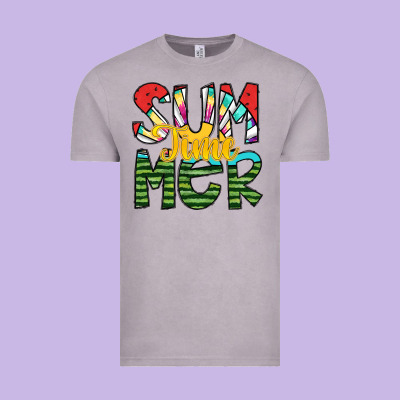 Summer Time Vintage Tee Designed By Sublimationcraftshop