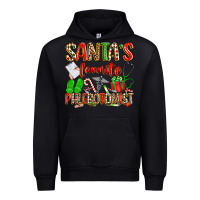 Black Santa's Favorite Phlebotomist Urban Hoodie - texasbilliewilder