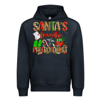 Navy Santa's Favorite Phlebotomist Urban Hoodie - texasbilliewilder