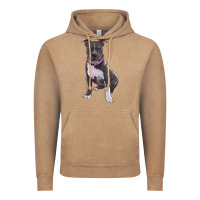 Vintage Coffee pitbull Vintage Hoodie - RanaPortraitStore