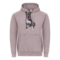 Vintage Zinc pitbull Vintage Hoodie - RanaPortraitStore