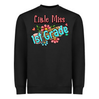 Black little miss first grade Heavyweight Sweatshirt - RanaPortraitStore