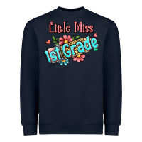 Navy little miss first grade Heavyweight Sweatshirt - RanaPortraitStore