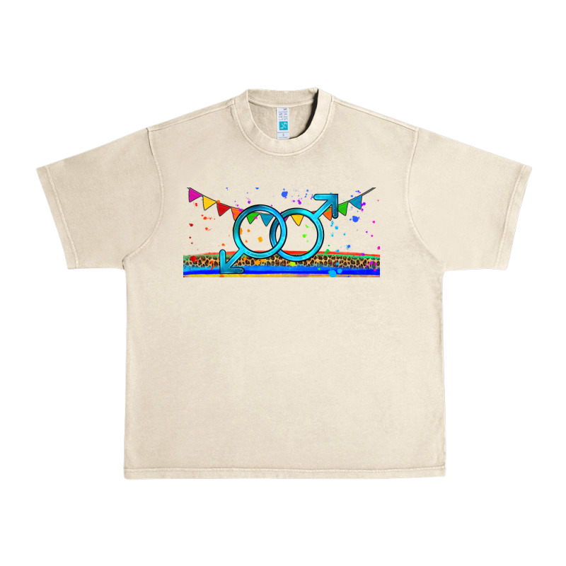 Lgbtq Gay  Libbey Glass Urban Heavy Tee by HRA Design Shop | Teevron