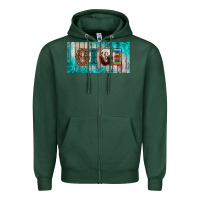 Sports Green western turquoise gigi license plate Zipper Hoodie - BarkalooDesign