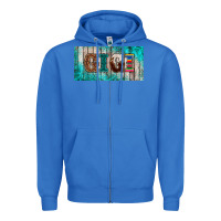 True Royal western turquoise gigi license plate Zipper Hoodie - BarkalooDesign
