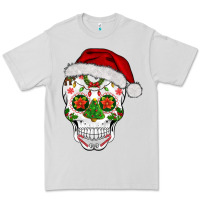 Dove Grey sugar skull  christmas Premium Tee - BarkalooDesign