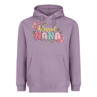 Lavender blessed nana Heavyweight Hoodie - MaliasSmallBusiness
